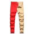 thumbnail image 2 of RUTAYY Boys Distressed Jeans High Street Long Denim Pants with Pocket Comfortable Stretch Trendy Vacation Trousers, 2 of 9