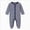O138-Black, variant on 6-9 Months Newborn Baby Boys Girls Jumpsuit Footed Long Sleeve Button Bodysuit Outfits Warm Snowsuit Jumpsuit Unisex Fall Winter