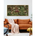 thumbnail image 7 of Drsoum Large 20x40in Natural Framed Poppies Flower Vintage Wall Art Landscape Painting Retro Red Floral Scenery Farmhouse Kitchen Living Room Decor, 7 of 7