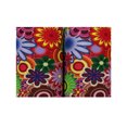 thumbnail image 2 of QualityPerfection Can Cooler Sleeves Slim Neoprene 12oz Can Holder Set of 2 Hippie Flowers, 2 of 7
