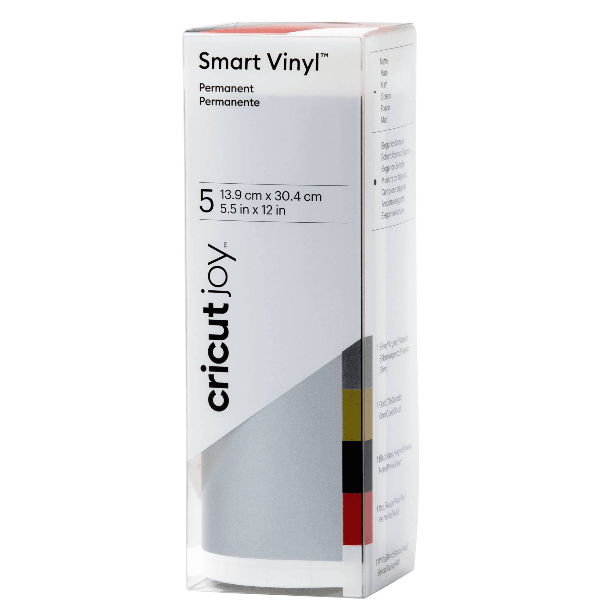Cricut Joy Permanent Smart Vinyl - Teal, 5-1/2 x 48, Roll