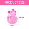 thumbnail image 2 of Pet Cat Shape Interactive Holder Premium Slow Feeder For Cats Food Storage Dispenser And Playful Toy In Stylish Beige Encourages Eating Habits, 2 of 8