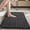 Dark Gray, variant on Non Slip Thickened Chenille Tufted Rug Absorbent Stain Counteractive Mat (White)