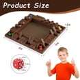 thumbnail image 3 of Juego Shut The Box PRIMBARBER de madera para 1-4 jugadores con 8 dados, 3 of 7