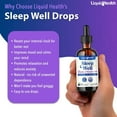 LIQUIDHEALTH Sleep Well Melatonin Drops, Natural Sleep Aid, 2 Fl. Oz. 2