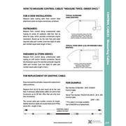 SeaStar Solutions 3300 TFXtreme Control Cable Assembly