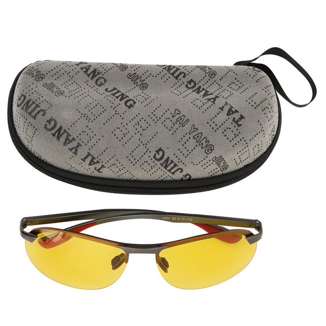 Gafas de sol de aluminio y magnesio para una mejor visión, estilo y seguridad 4302 Gafas de conducción nocturna polarizadas para hombre