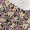 thumbnail image 3 of CLOOCL Women Blouse Animal Cute Pug Print T-Shirt Long Sleeve Casual Female Loose Plus Size Tops, 3 of 6