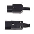 thumbnail image 2 of 2X 250V 10A Conector de Potencia IEC 320 C14 Claviaj A C13 Enchufe, 2 of 5