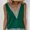 Green, variant on Tbopshirt Womens Tank Top Fashion Womens Casual Solid Color V Neck Tank Tops Sleeveless Lace Stitching Vest Tops