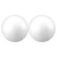 thumbnail image 1 of 2 bolas decorativas para bodas, hechas a mano, para manualidades, accesorios para fiestas de bodas (blanco), 1 of 3