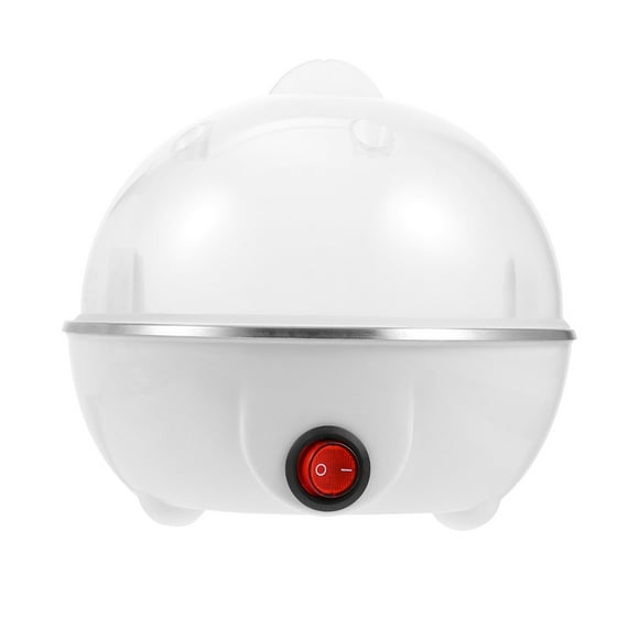 Single Layer Egg Steamer 7 Eggs Automatic Power Off Egg Steamer (US Plug)