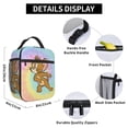 thumbnail image 4 of Tom And Jerry Lunch Bag For Men Women, Reusable Portable Lunch Box For Work Picnic And Travel, Leakproof Thermal Lunch Tote Bag, 10x8x4 Inch, 4 of 9