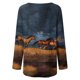 thumbnail image 5 of Blusa de manga larga con cuello redondo para mujer Pompotops gfhjh19523, 5 of 5