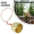 Pure Copper Metal Bell Wind Chime Pendant Antitheft Door Bell Home