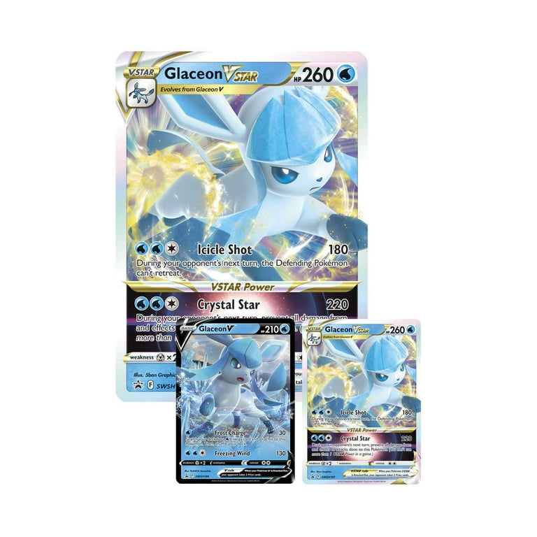Pokemon Sword & Shield Leafeon & Glaceon VStar Set of Both