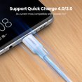 thumbnail image 5 of UGREEN - Cable USB C a USB tipo C de 2 unidades, 60 W, para Samsung, MacBook, iPad Pro, cable de carga USB tipo C de 3 A, carga rápida 4.0, USB C, 5 of 5