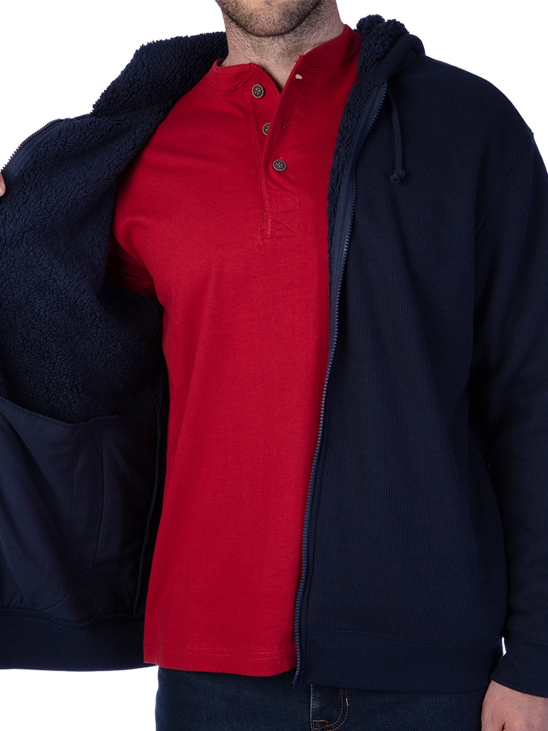 SherpaBonded Thermal Knit Hooded Jacket