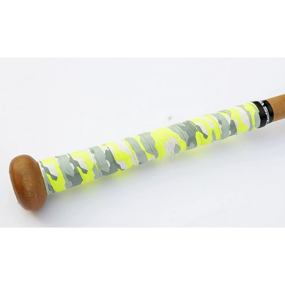 Baseball Bat Grip Tape AMA Sport Grip & Rip Cushioned Softball 1.10mm Grip Tape Neon/Yellow/Gray