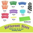 thumbnail image 4 of Popular Playthings - Playstix Deluxe Set 211 Pcs - Building Sticks Kit For Kids, Construction Stem Building Toy Ages 4 and up, 4 of 7