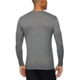 thumbnail image 3 of 32 DEGREES Men's Heat Long Sleeve Scoop Neck Tee 2-Pack (XL, White/Grey), 3 of 5