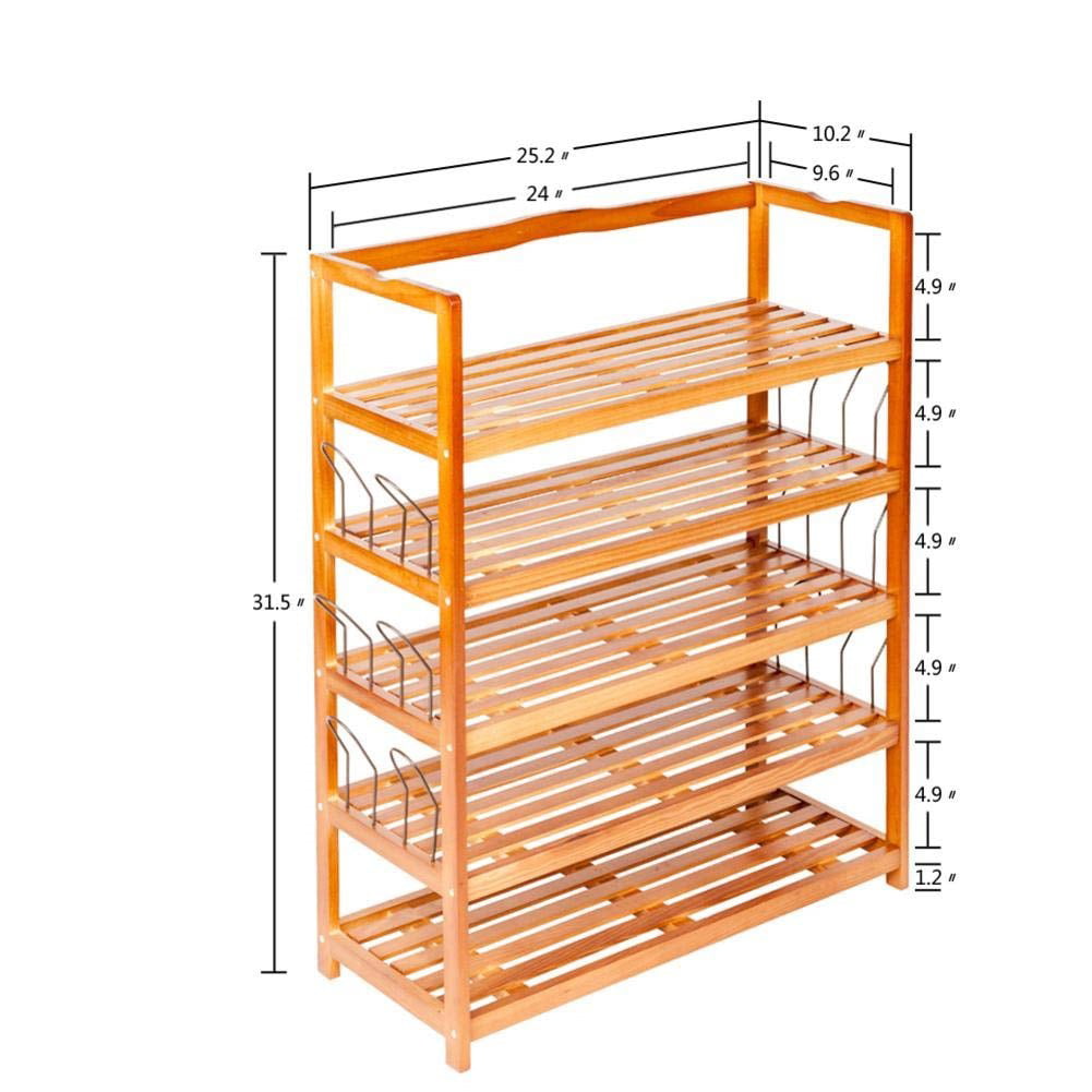 Details about   Bamboo Bathroom Shelf 7-Tier Tower Free Standing Storage Organizer Rack Utility