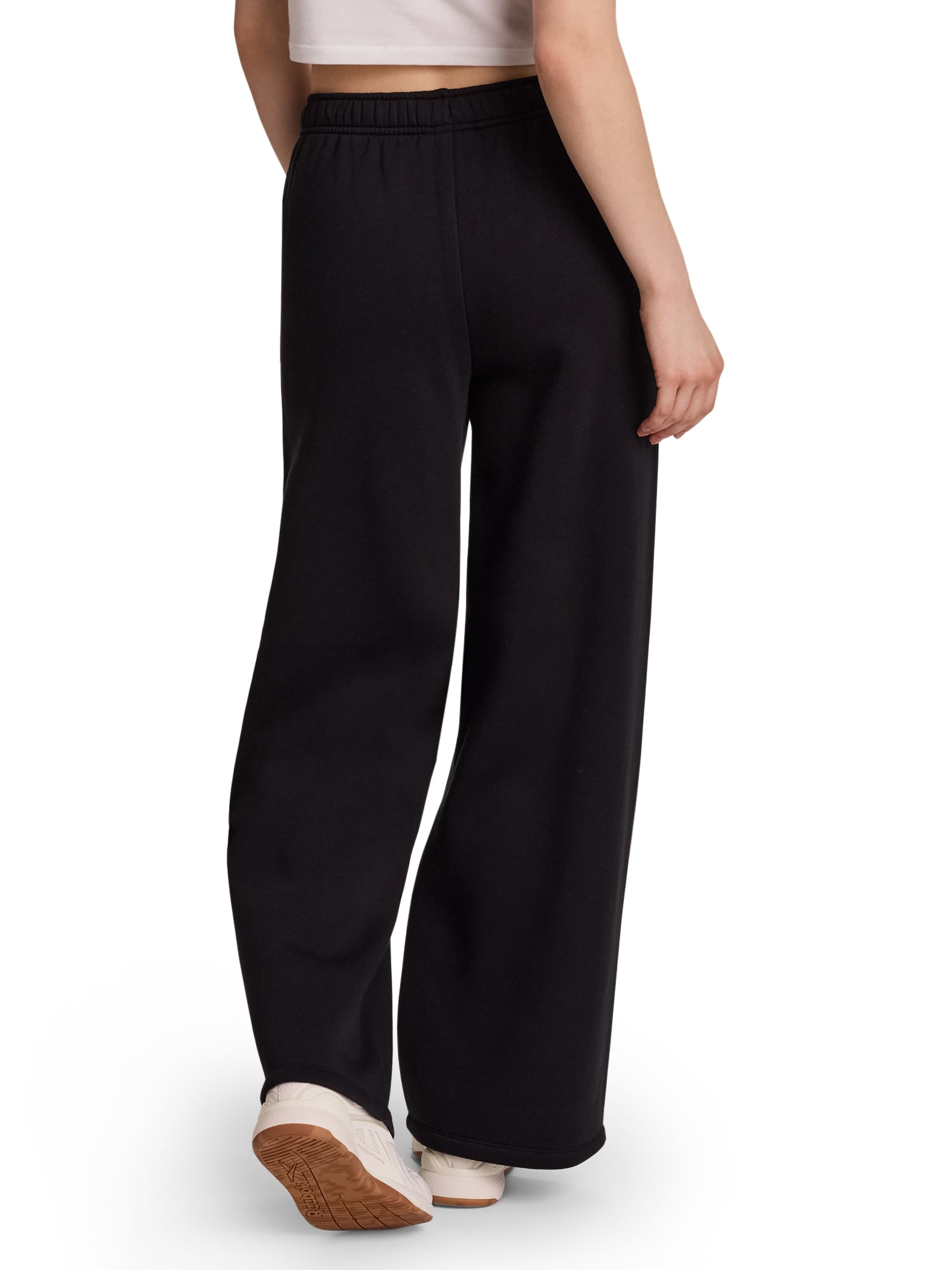 Reebok Women's and Women's Plus Game Day Fleece Wide Leg Pant, Sizes XS-4X
