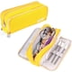 thumbnail image 1 of Estuche para lápices de gran capacidad, bolsa de cosméticos, estuche para lápices, estuche para lápices, estuche para lápices, para escuela, oficina, bolígrafo, papelería (amarillo), 1 of 5