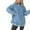 Light Blue., variant on Akafmk Womens Long Sleeve Maternity Tops,Women's Maternity Hooded Denim Hoodie With Pocket Loose Pullover Long Sleeve Casual Pregnancy Tops
