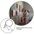 thumbnail image 3 of SWETRACE 2Sets Adjustable Picture Hanger Wire Rope Stainless Steel Hanging Kit for Frames and Signs, 3 of 8