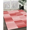 thumbnail image 2 of Ahgly Company Indoor Round Patterned Pastel Pink Area Rugs, 5' Round, 2 of 6