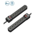 thumbnail image 4 of DEWENWILS 2-Pack 6-Outlets Power Strips, Surge Protector Power Strip, 2.7Ft Indoor Extension cord,New, 4 of 7