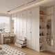 thumbnail image 2 of Dressing Table Modern Wardrobe Space Saving Multifunction Drawers Wardrobe Room Organization Guarda Roupa Bedroom Furniture My Lux Decor Round, 2 of 57