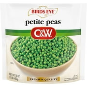 Birds Eye C&W Premium Quality Petite Peas, Frozen Peas, 16 oz (Frozen)