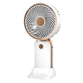 thumbnail image 4 of 2x Mini Ventilador de Mano Ventilador USB Maquillaje Ventilador de Pestañas Ventilador de Bolsillo Ventilador de Mesa Escritorio Personal Ventilador piezas, 4 of 8