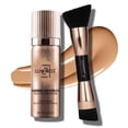 thumbnail image 1 of Kit de base de maquillaje Luminess Silk Airbrush en aerosol hidratante, 1 of 9