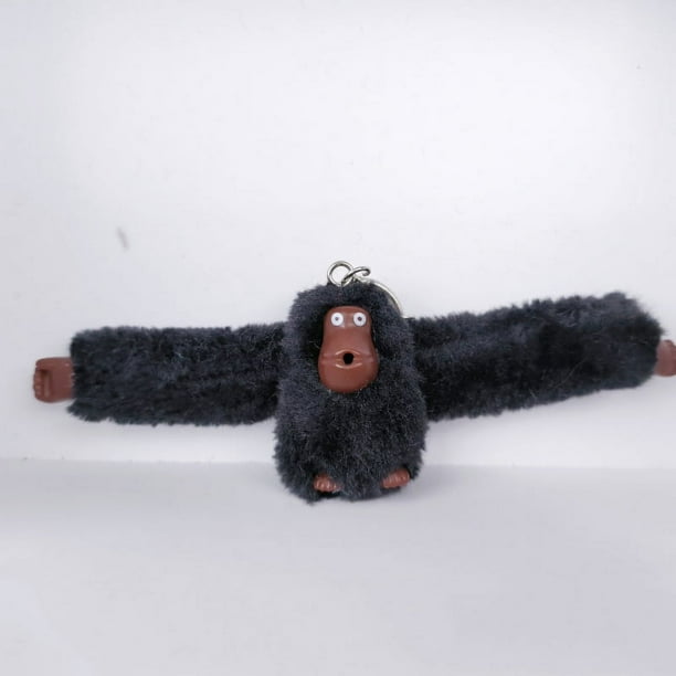 Colgante de bolso de mono de peluche, bolso de mensajero, mochila, llavero, muñeco colgante, llavero