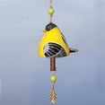 thumbnail image 3 of Colgante de Campana con Canto de Pájaro Azul, Carillón de Viento Campestre, Colgante de Carillón de Viento Artesanal de Resina, Decoración del Hogar del Patio, 3 of 7
