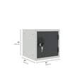 thumbnail image 3 of 12" Cube lockers -carcass Gray - Door (GRAY), 3 of 5