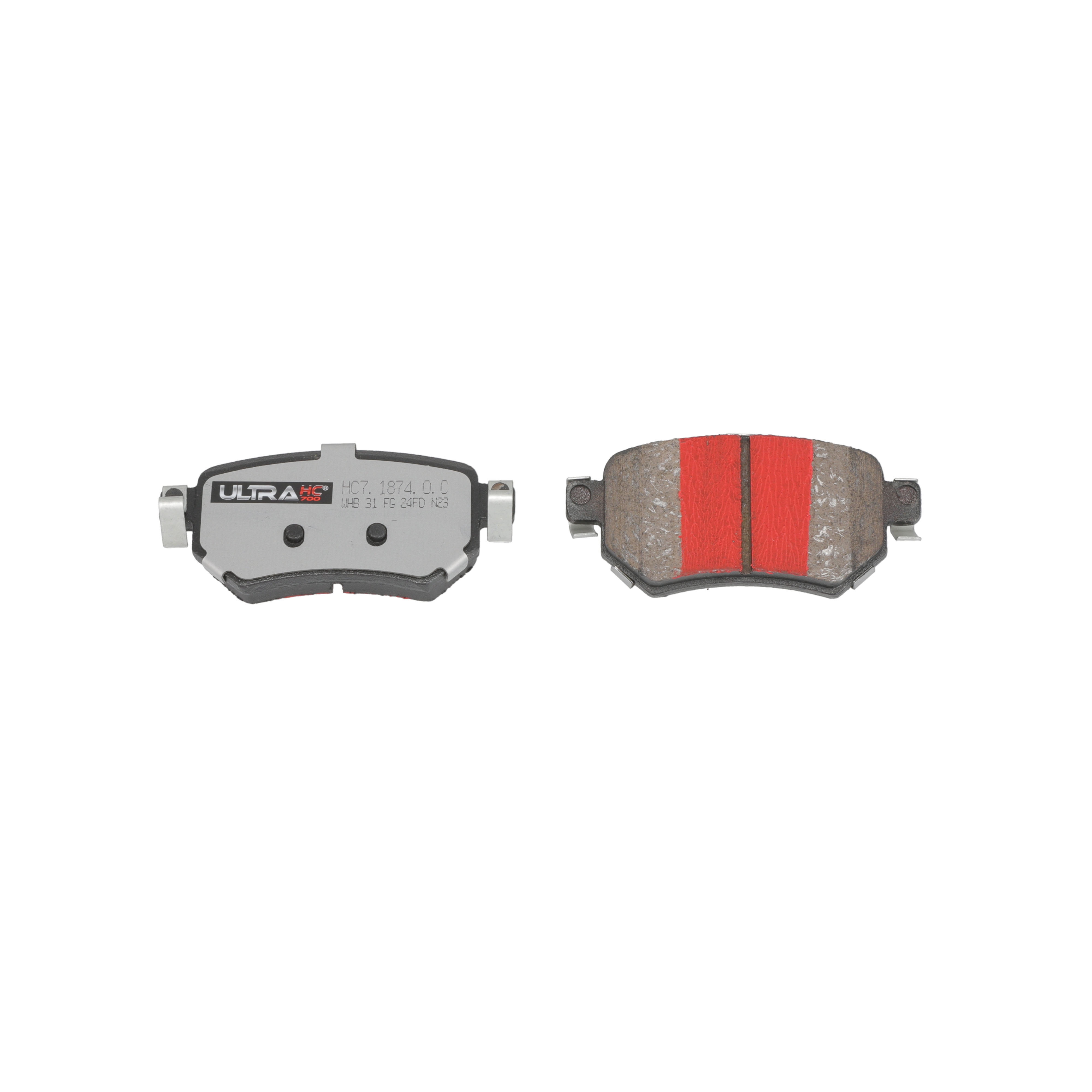 UltraHC 700 Brake Pad Set, Rear HC7.1874.0.C, Mazda 6 2021-2016