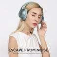 AUSDOM E7 Active Noise Cancelling Headphones,Wireless over Ear