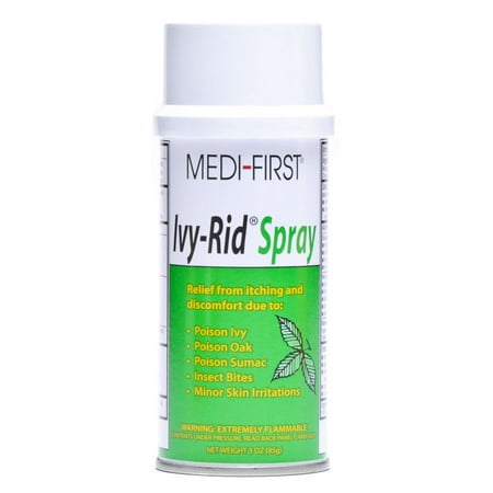 Medi-First Ivy-Rid 3 oz. Poison Ivy Spray 6 each - (Best Way To Get Rid Of Poison Ivy)