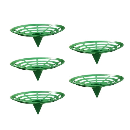 5 Pieces Melon Cradles Watermelon Support Stand Pumpkin Support Protection Rack Planting Tray Cantaloupes Planting Watermelon Holder 20x16.5x9cm A