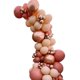 thumbnail image 1 of Kit de guirnalda de globos YONGSHENG 85 piezas Rosa Amarillo Oro Rosa Látex, 1 of 5
