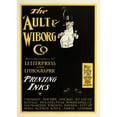 thumbnail image 3 of Anonymous 14x18 Black Modern Framed Museum Art Print Titled - Ault and Wiborg, Ad. 039 (1890-1913), 3 of 5