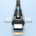 thumbnail image 6 of PatungKu USB to Type C Fast Charging Cable 180 Degree Rotate Data Cord for Smartphone, 6 of 18