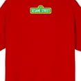 thumbnail image 4 of Sesame Street Elmo Face Men's Red Short Sleeve Tee-XXL, 4 of 4