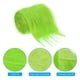 thumbnail image 4 of Tiras de tela de peluche de imitación Uxcell, precortadas, 59" x 4", cinta de pelaje esponjoso, paquete de 2 en verde, 4 of 7
