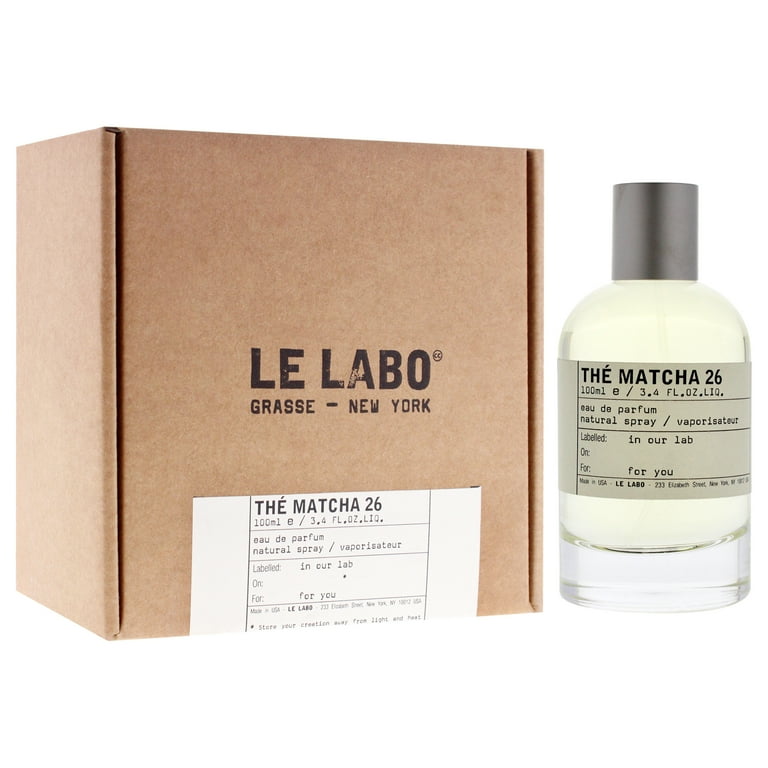 Le Labo The Matcha 26 Unisex Eau de Parfum Spray, 3.4 oz Fragrance