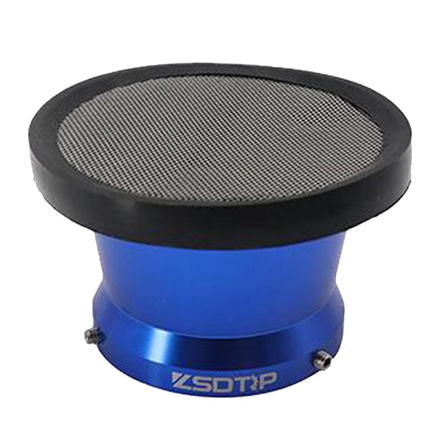 Interfaz de filtro de aire de carburador modificado universal, copa de viento de 50 mm con red azul